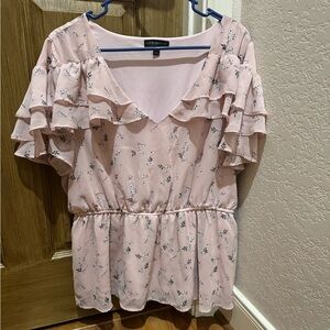 Lane Bryant ruffle top